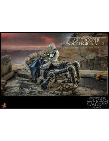 es::Star Wars The Clone Wars Figura 1/6 ARF Trooper & 501st Legion AT-RT Hot Toys 30 cm