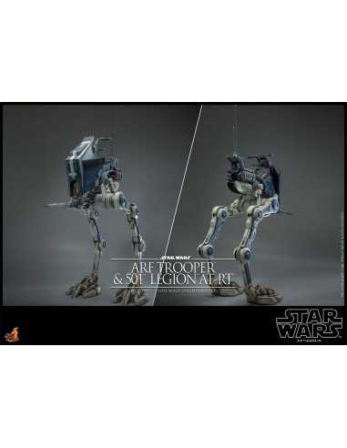 es::Star Wars The Clone Wars Figura 1/6 ARF Trooper & 501st Legion AT-RT Hot Toys 30 cm