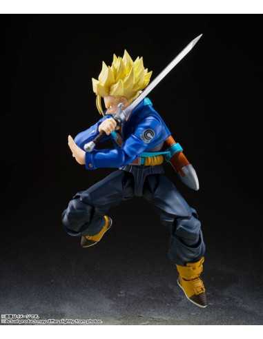 es::Dragonball Z Figura S.H. Figuarts Super Saiyan Super Saiyan Trunks (The Boy From The Future) 14 cm