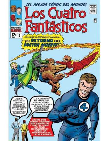 es::Biblioteca Marvel. Los Cuatro Fantásticos 2. 1962-63