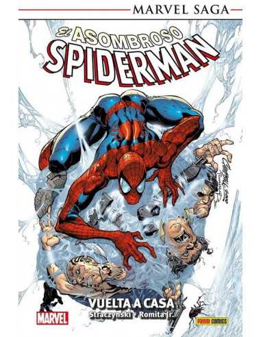 es::Marvel Saga. El Asombroso Spiderman 01 (Rústica). Vuelta a casa