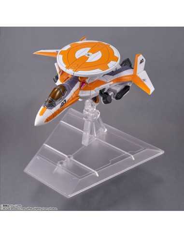 es::Macross Delta Vehículo con Figura Tiny Session VF-31E Siegfried (Chuck Mustang Use) with Reina Prowler 10 cm