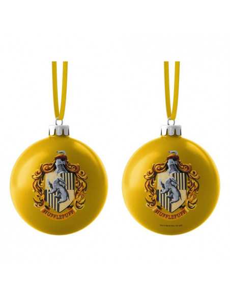 es::Harry Potter Bola de Navidad Hufflepuff (1 Bola)