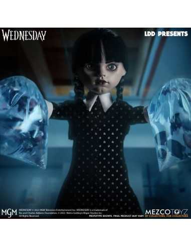 es::Addams Family Living Dead Dolls Muñeco Wednesday Addams 25 cm