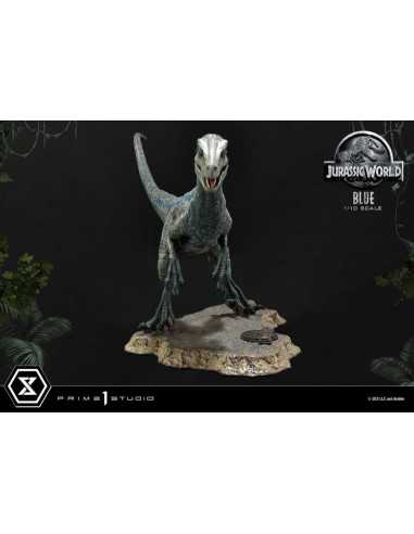 es::Jurassic World: Fallen Kingdom Estatua Prime Collectibles 1/10 Blue (Open Mouth Version) 17 cm