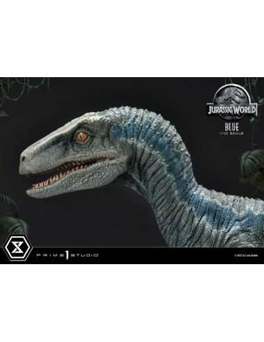 es::Jurassic World: Fallen Kingdom Estatua Prime Collectibles 1/10 Blue (Open Mouth Version) 17 cm