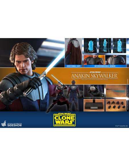 es::Star Wars The Clone Wars Figura 1/6 Anakin Skywalker Hot Toys 31 cm