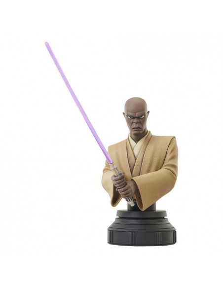 es::Star Wars The Clone Wars Busto 1/7 Mace Windu 15 cm