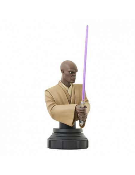 es::Star Wars The Clone Wars Busto 1/7 Mace Windu 15 cm