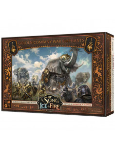 es::Canción de hielo y fuego. El juego de miniaturas - Elefantes de Guerra de la Compañía Dorada