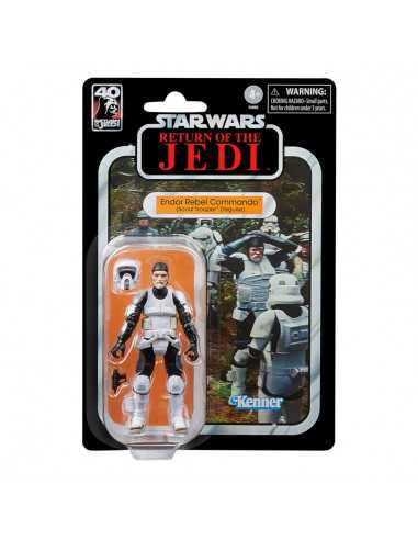 es::Star Wars Episode VI Vintage Collection Set de Juego Endor Bunker con Endor Rebel Commando (Scout Trooper Disguise)