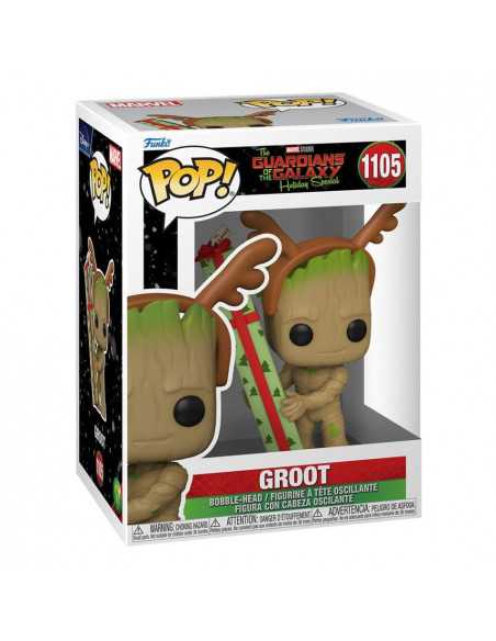 es::Guardianes de la Galaxia Holiday Special Funko Pop! Groot 9 cm