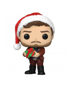 es::Guardianes de la Galaxia Holiday Special Funko Pop! Star-Lord 9 cm