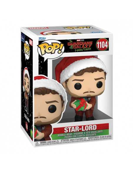 es::Guardianes de la Galaxia Holiday Special Funko Pop! Star-Lord 9 cm