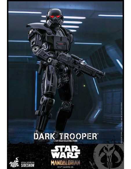 es::Star Wars The Mandalorian Figura 1/6 Dark Trooper Hot Toys 32 cm