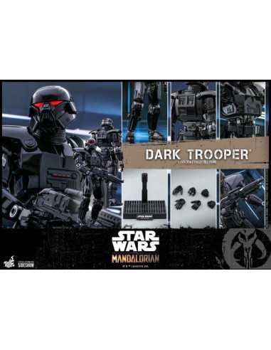 es::Star Wars The Mandalorian Figura 1/6 Dark Trooper Hot Toys 32 cm