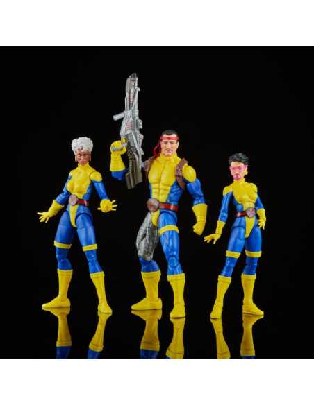 es::X-Men Marvel Legends 60th Anniversary Pack de 3 Figuras Storm, Marvel's Forge, Jubilee 15 cm