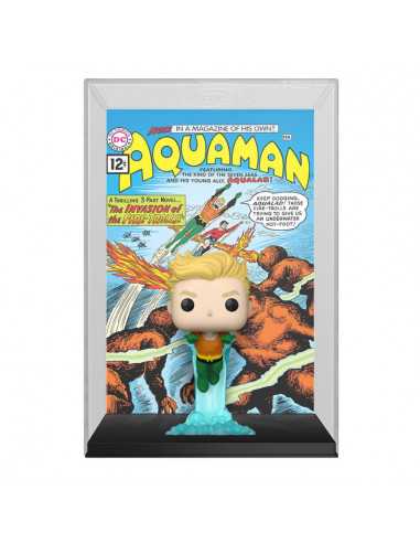 es::DC Comics POP! Comic Cover Figura Aquaman 9 cm
