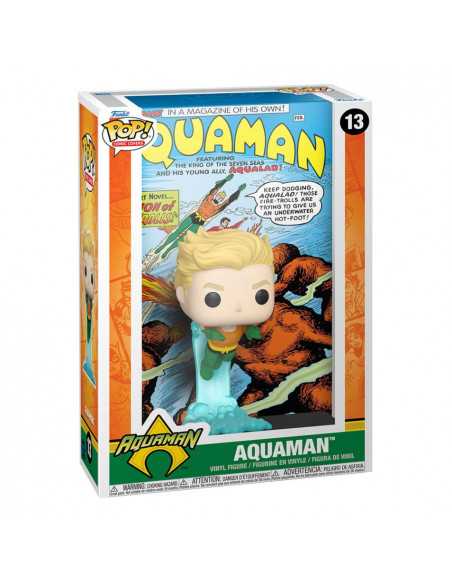 es::DC Comics POP! Comic Cover Figura Aquaman 9 cm