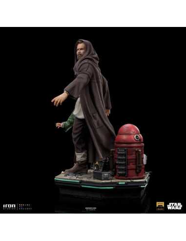 es::Star Wars Obi-Wan Kenobi Estatua Deluxe Art Scale 1/10 Obi-Wan & Young Leia 20 cm