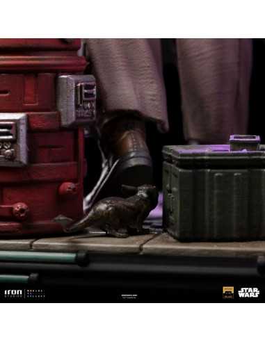 es::Star Wars Obi-Wan Kenobi Estatua Deluxe Art Scale 1/10 Obi-Wan & Young Leia 20 cm