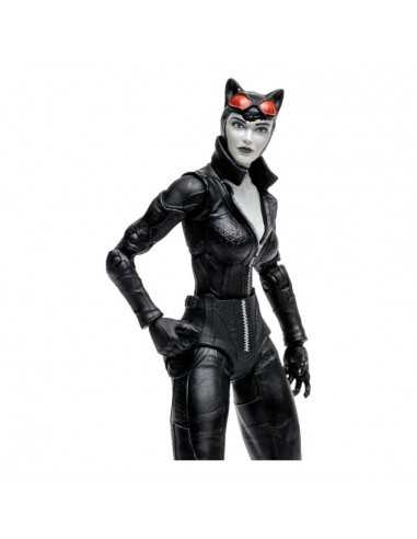 DC Comics Catwoman Figura Malleabile 17 Cm - Bendyfigs The Noble Collection - Con Base Espositiva