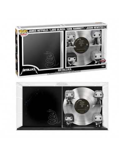 es::EMBALAJE DAÑADO Metallica Pack Funko POP! Albums DLX Metallica (B&W) 9 cm