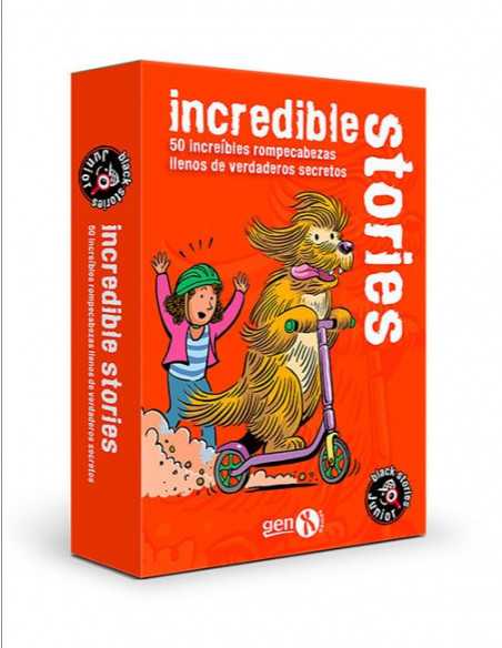 es::Black Stories Junior: Incredible Stories - Juego de cartas