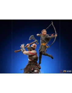 es::God of War Estatua 1/10 BDS Art Scale Kratos & Atreus 34 cm 2