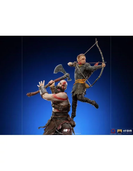 es::God of War Estatua 1/10 BDS Art Scale Kratos & Atreus 34 cm