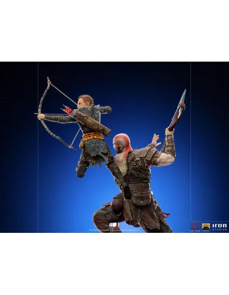 es::God of War Estatua 1/10 BDS Art Scale Kratos & Atreus 34 cm