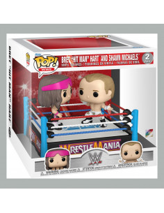es::WWE Pack de 2 Funko POP Figuras Bret Hart vs Shawn Michaels 9 cm 2