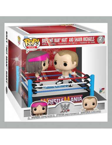 es::WWE Pack de 2 Funko POP Figuras Bret Hart vs Shawn Michaels 9 cm