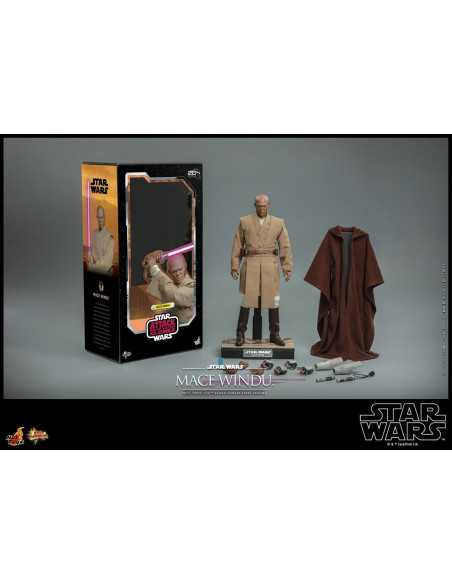 es::Star Wars Episode II Figura 1/6 Mace Windu Hot Toys 32 cm