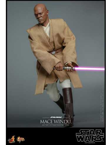 es::Star Wars Episode II Figura 1/6 Mace Windu Hot Toys 32 cm