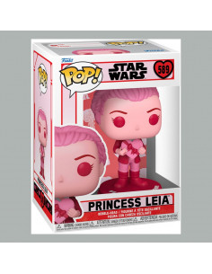 es::Star Wars Valentines Funko POP! Star Wars Leia 9 cm 2