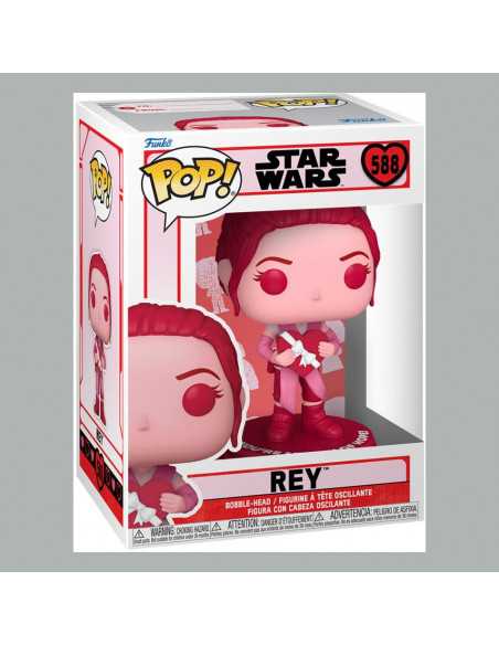 es::Star Wars Valentines Funko POP! Star Wars Rey 9 cm