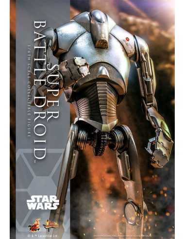 es::Star Wars Episode II Figura 1/6 Super Battle Droid Hot Toys 32 cm