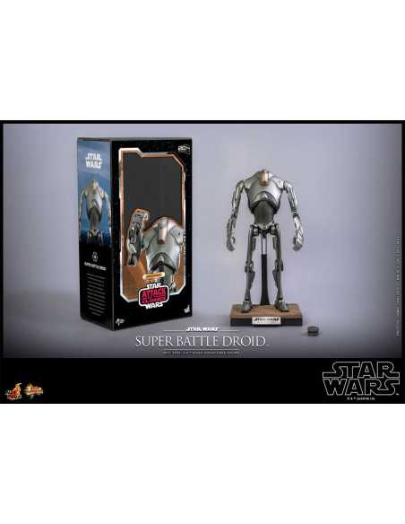 es::Star Wars Episode II Figura 1/6 Super Battle Droid Hot Toys 32 cm