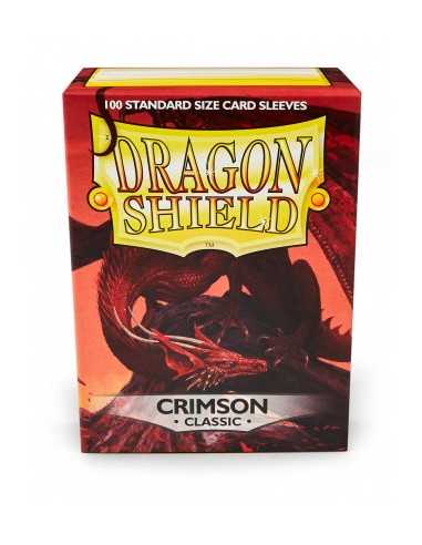 es::Dragon Shield Fundas Standard Crimson (100)