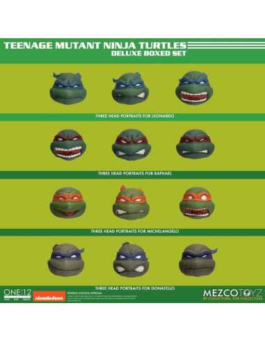 es::Tortugas Ninja Figuras 1/12 XL Deluxe Box Set 17 cm