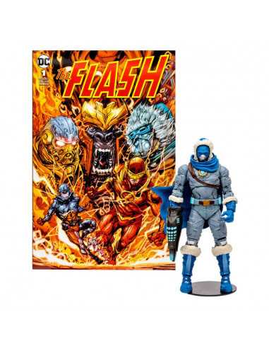 es::DC Page Punchers Figura & Cómic Captain Cold (The Flash Comic) 18 cm