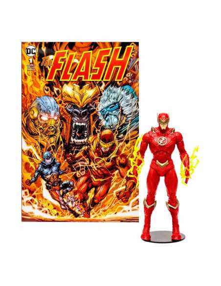 es::DC Page Punchers Figura & Cómic The Flash Barry Allen (The Flash Comic) 18 cm