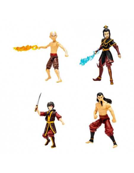 es::Avatar: la leyenda de Aang Pack de 4 Figuras Final Battle 13 cm