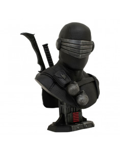 es::G.I. Joe Legends in 3D Busto 1/2 Snake Eyes 25 cm