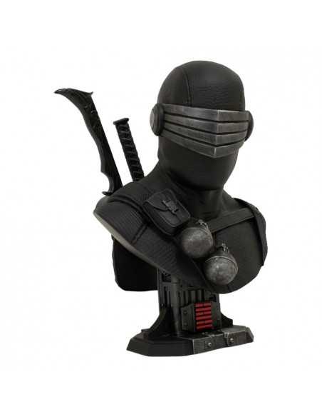 es::G.I. Joe Legends in 3D Busto 1/2 Snake Eyes 25 cm