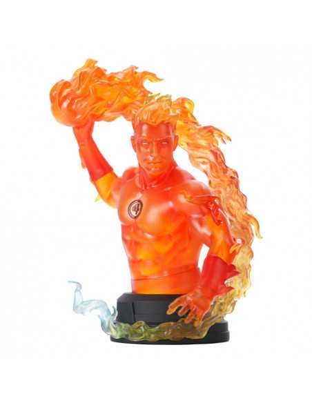 es::Marvel Comics Busto Human Torch 18 cm