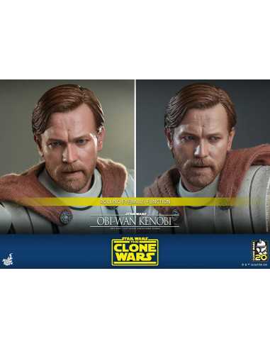 es::Star Wars The Clone Wars Figura 1/6 Obi-Wan Kenobi Hot Toys 31 cm
