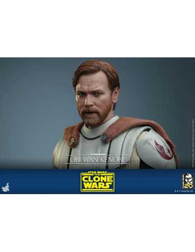 es::Star Wars The Clone Wars Figura 1/6 Obi-Wan Kenobi Hot Toys 31 cm
