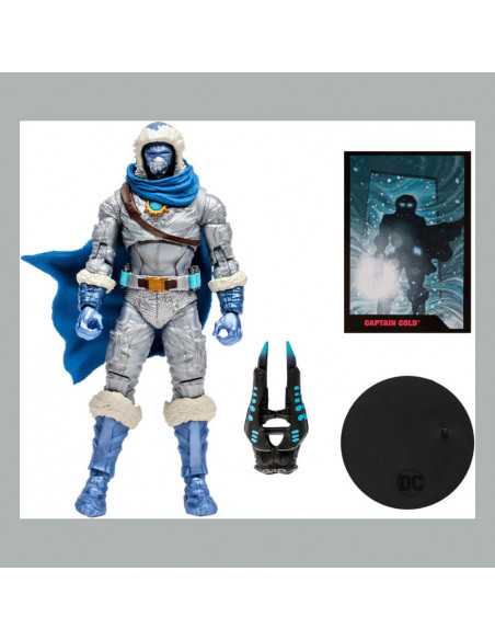 es::DC Page Punchers Figura & Cómic Captain Cold Variant (Gold Label) (The Flash) 18 cm